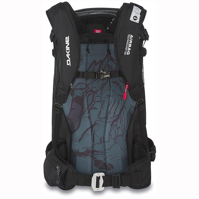 Dakine Unisex Black 36L One Size Team Poacher RAS Karl Fostvedt Backpack - 10003996-BLACK