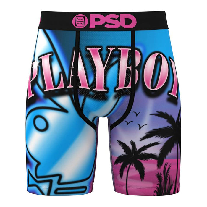 PSD Men's Multicolor Playboy Venice Boxer Briefs XX-Large Underwear - 125180010-MUL-XXL