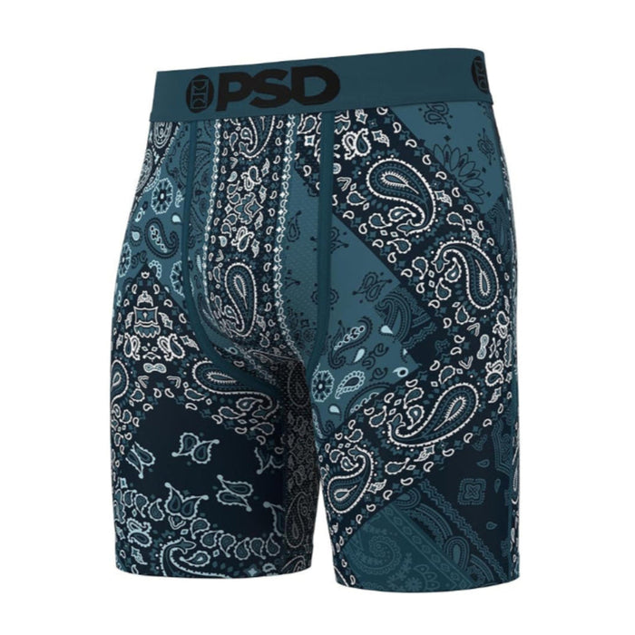 PSD Men's Multicolor Paisley Maze Boxer Briefs Medium Underwear - 324180080-MUL-M