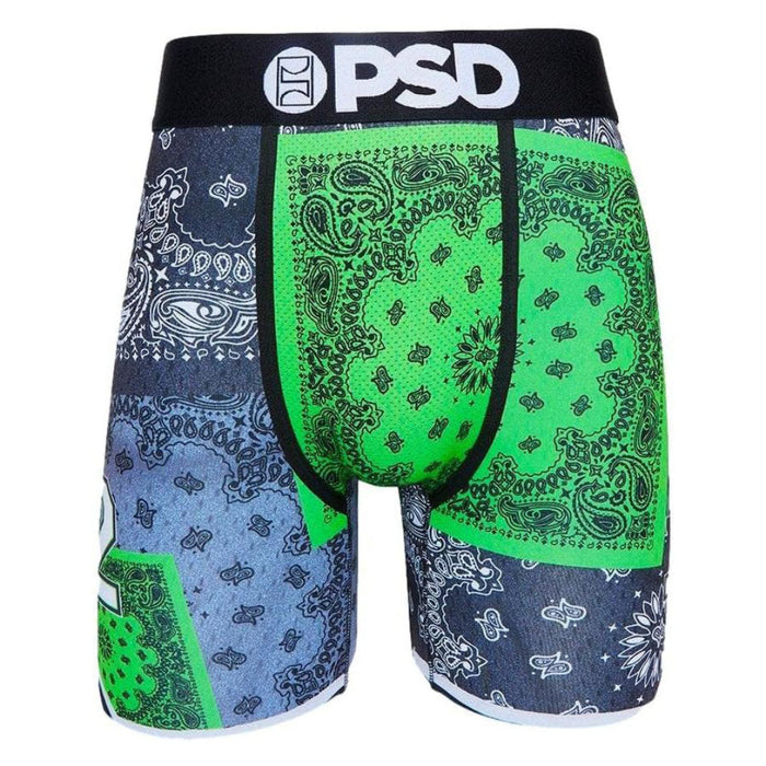 PSD Men's Multicolor Ja Morant Patchwork Boxer Briefs Extra Large Underwear - 421180025-MUL-XL