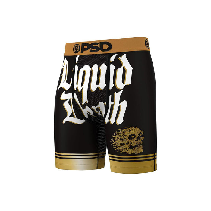PSD Men's Multicolor Liquid Death Blk Boxer Brief Small Underwear - 224180263-MUL-S