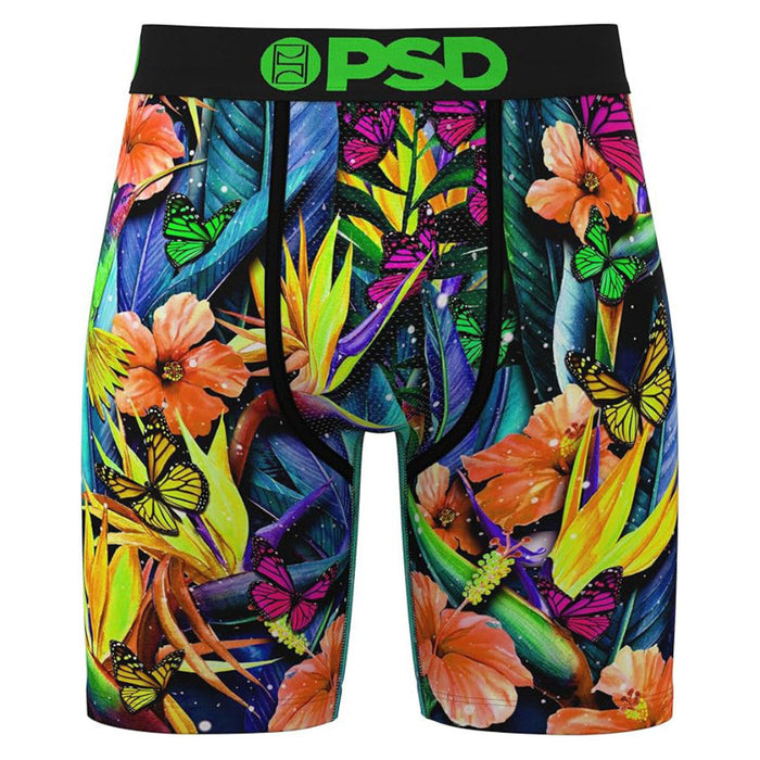 PSD Men's Multicolor Cosmic Jungle Boxer Briefs Small Underwear - 425180041-MUL-S