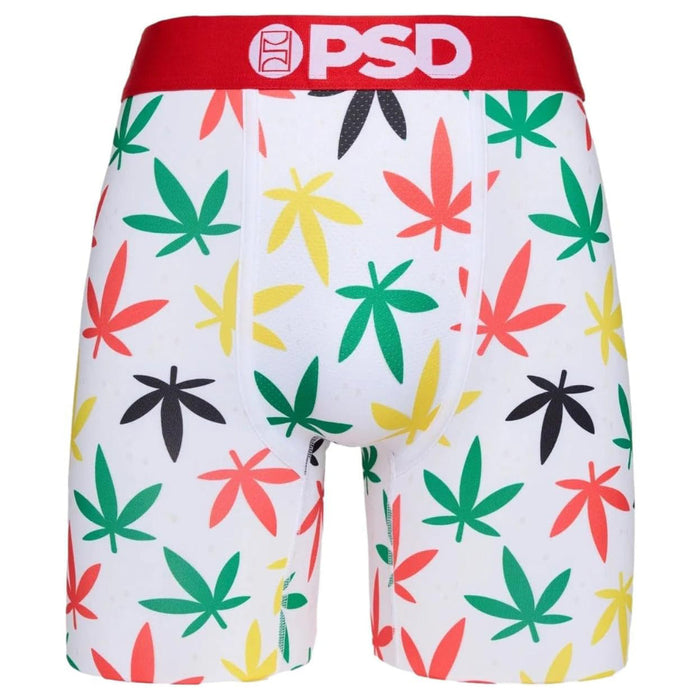 PSD Men's Multicolor Rasta Boxer Briefs Underwear - 124180034-MUL