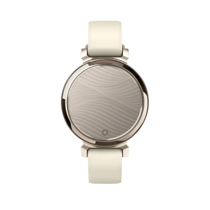 Garmin Lily 2 Women's Coconut Metal Hidden Display Patterned Lens Up To 5 Days Battery Life Small And Stylish Smartwatch - 010-02839-00