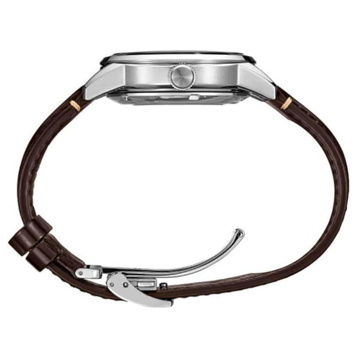 Seiko Prospex 1959 Men's Brown Dial Brown Leather Band Analog Automatic Sports Watch - SPB251