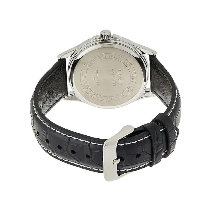 Casio Men's Black dial Black Band Digital Quartz Watch - MTP-1381L-1AVDF