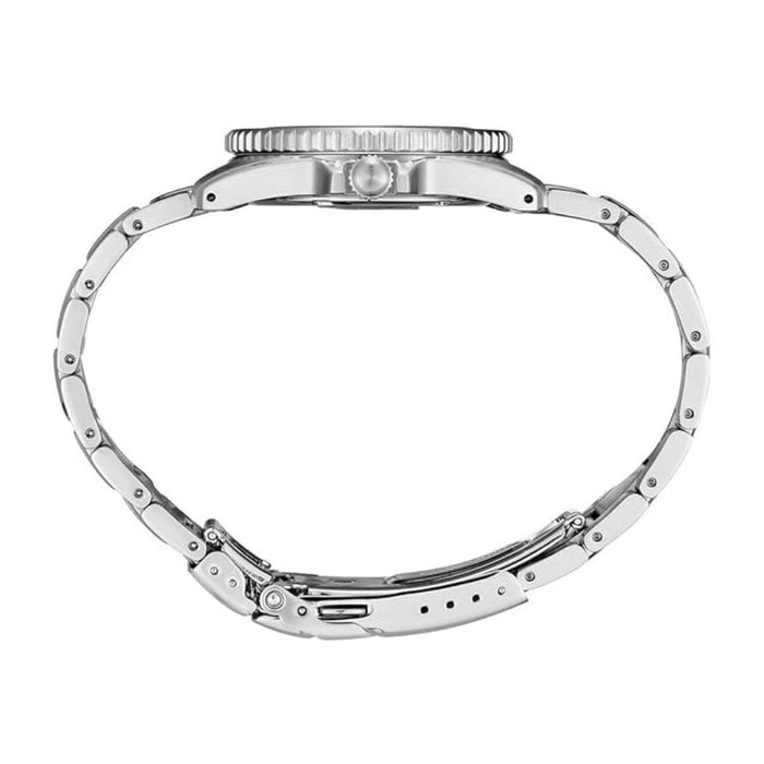 Seiko Prospex Men's Blue Dial Silver-Tone Stainless steel Band Analog Automatic Watch - SNE585