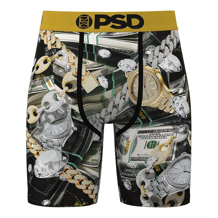 PSD Men's Multicolor Icy Benjis Boxer Briefs Medium Underwear - 125180062-MUL-M