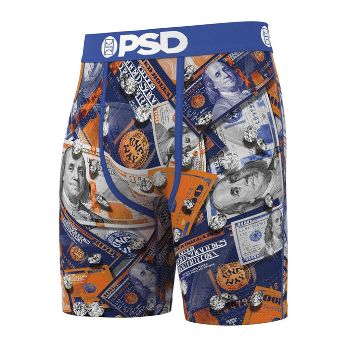 PSD Men's Multicolor Cement Money Boxer Brief Extra Large Underwear - 424180216-MUL-XL