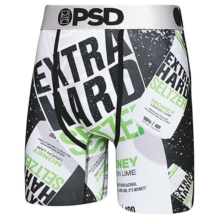 PSD Men's Black Extra Hard Boxer Briefs Small Underwear - 123180092-BLK-S