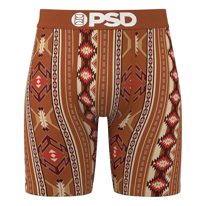 PSD Men's Multicolor Aztec Dust Boxer Briefs Medium Underwear - 125180219-MUL-M
