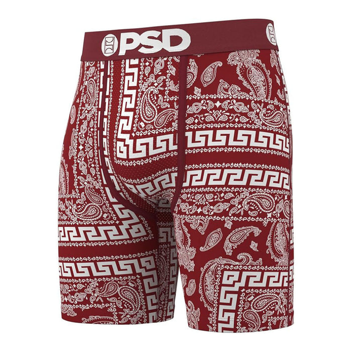 PSD Men's Multicolor Dark Bandana 3-Pack Boxer Briefs Large Underwear - 325180113-MUL-L