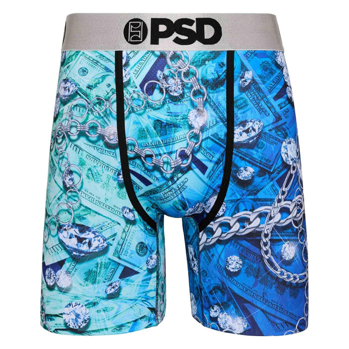 PSD Men's Multicolor Icey Boxer Briefs Large Underwear - 124180008-MUL-L