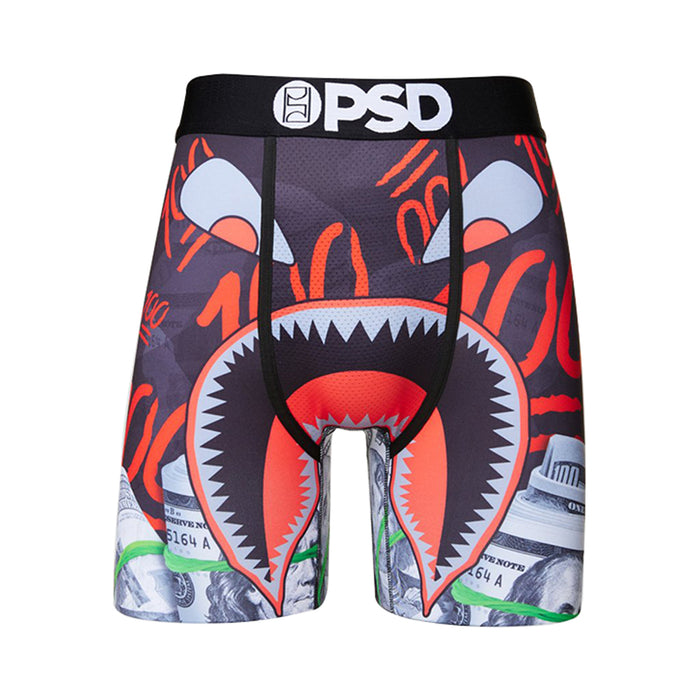 PSD Men's Black Warface Keep It 100 Boxer Briefs Extra Large Underwear - 421180030-BLK-XL