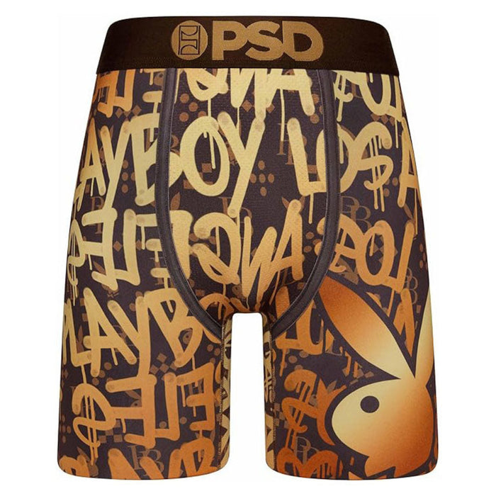PSD Men's Multicolor Playboy Graffiti Luxe Boxer Briefs Underwear - 423180061-MUL