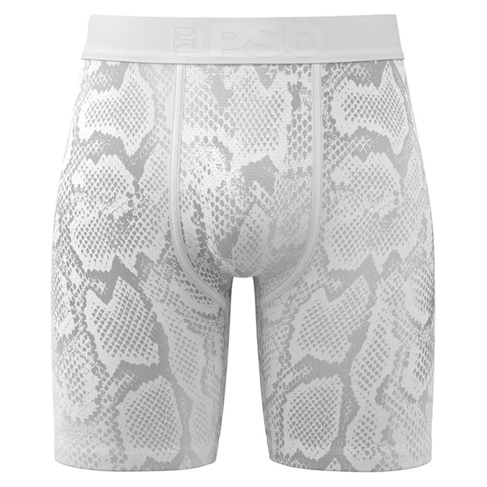 PSD Men's Multicolor Silver Snake Boxer Briefs Large Underwear - 425180131-MUL-L