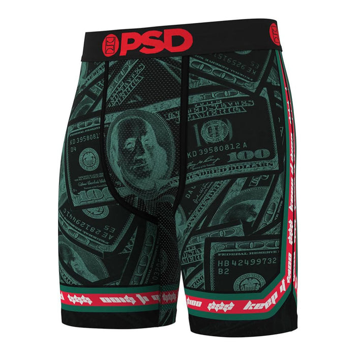 PSD Men's Multicolor Fortune 3 Pack Boxer Briefs Medium Underwear - 325180115-MUL-M