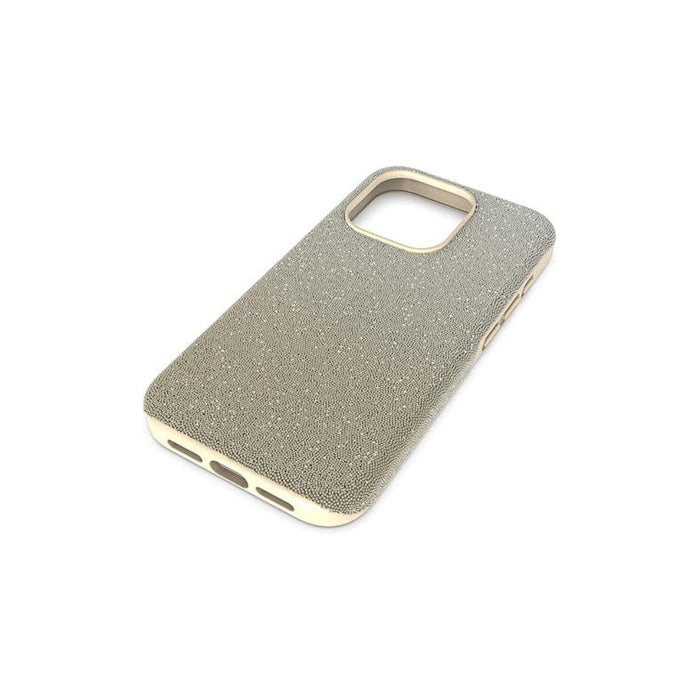 Swarovski Part of the High Collection Unisex Gold-Tone Ombre Crystals High Smartphone Apple iPhone 15 Pro Case - 5680856