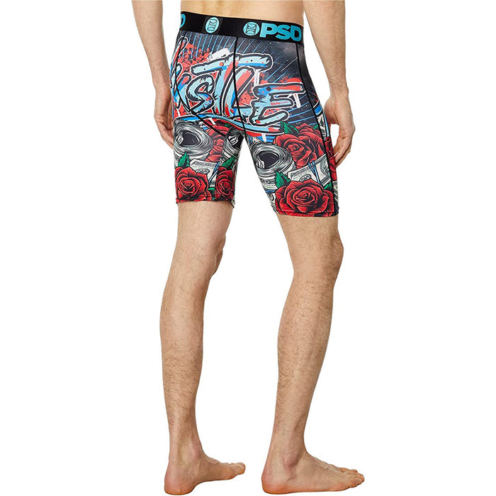 PSD Men's Multicolor Hustle Boxer Briefs Large Underwear - 123180054-MUL-L
