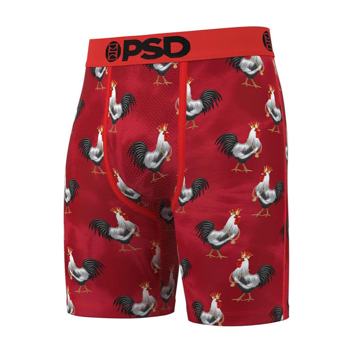 PSD Men's Multicolor Cocky Af Red Boxer Briefs Extra Large Underwear - 324180126-MUL-XL