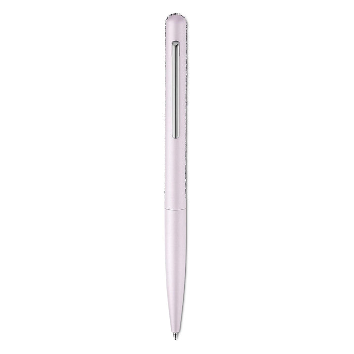 Swarovski Women's Black Ink With Pink Crystals And Rose Gold Tone Bath Ballpoint Pen - 5595668
