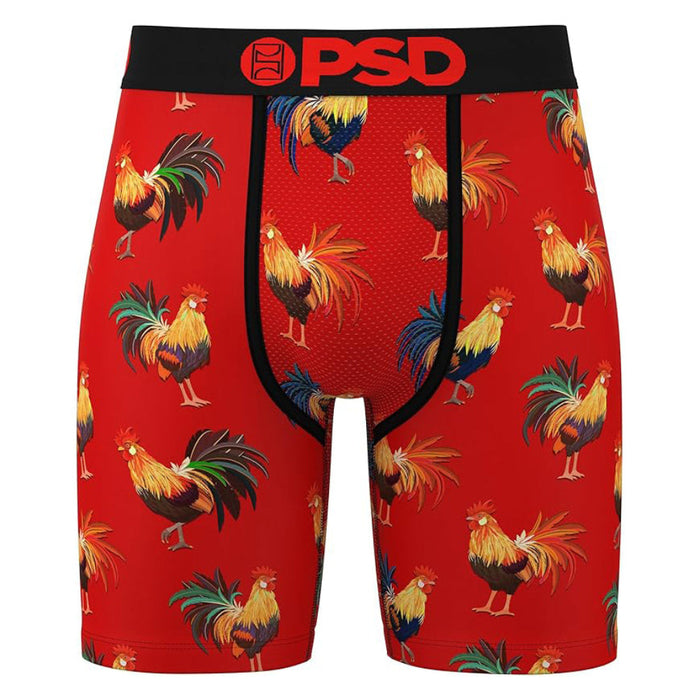 PSD Men's Multicolor Cocky Flock Boxer Briefs Small Underwear - 125180087-MUL-S