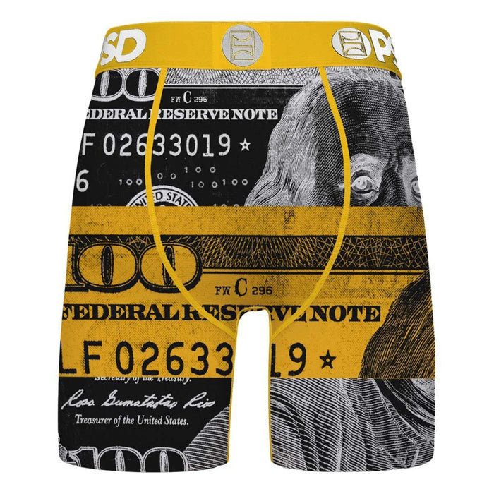 PSD Men's Multicolor Beniji Gold Boxer Briefs Small Underwear - 324180253-MUL-S