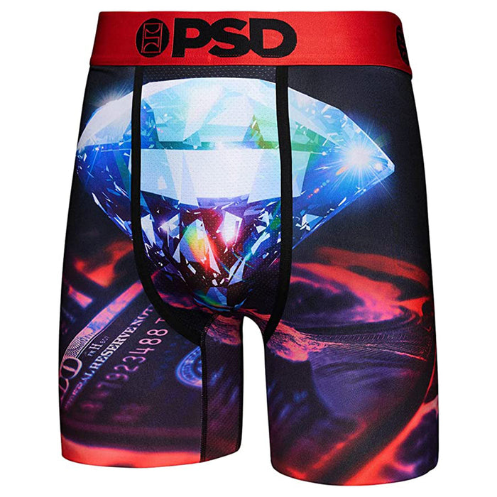 PSD Men's Red Bones Boxer Briefs Extra Large Underwear - 123180050-RED-XL