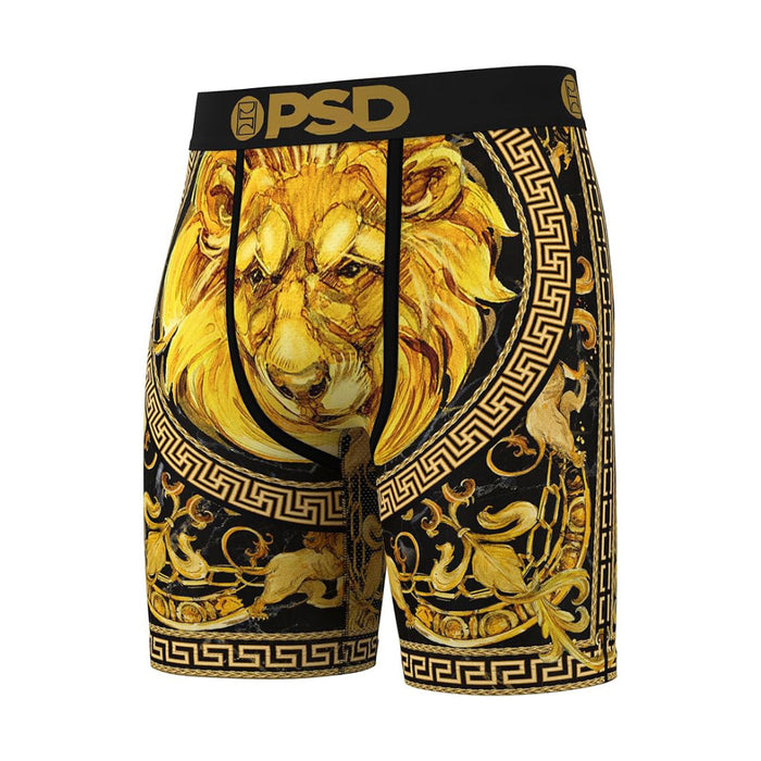 PSD Men's Multicolor Greek Gold Boxer Briefs Medium Underwear - 324180050-MUL-M