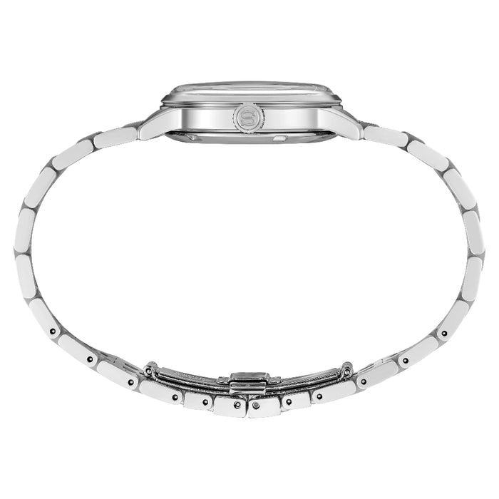 Seiko Men's Light Blue Dial Silver Stainless Steel Band Analog Automatic Watch - SRPL61