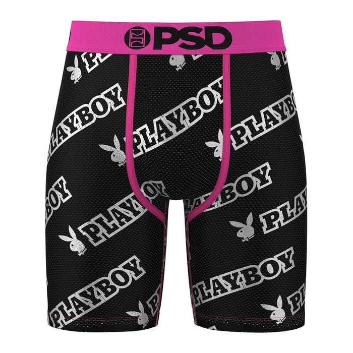PSD Men's Multicolor Playboy Gleam Micro Mesh Boxer Briefs XX-Large Underwear - 224180006-MUL-XXL