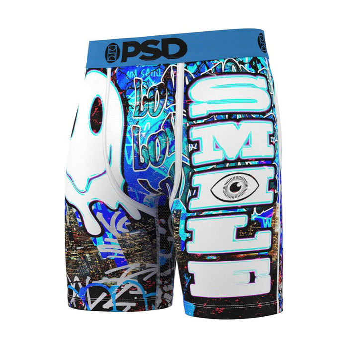 PSD Men's Multicolor Smile Order Boxer Briefs Extra Large Underwear - 324180095-MUL-XL