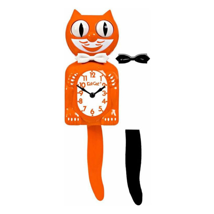 Kit Cat Klock Kid Orange Harvest Limited Edition Wall Clock - BC-60