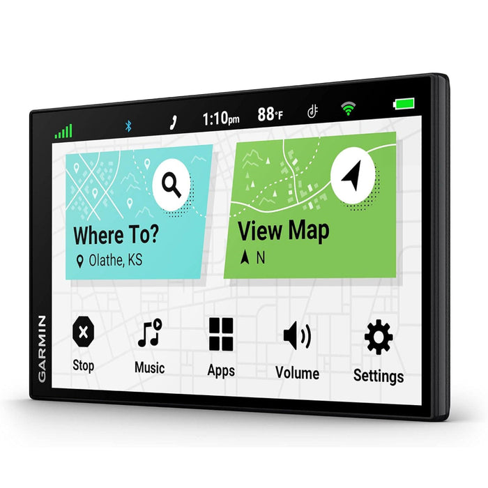 Garmin DriveSmart 76 Unisex Black Bright Crisp High-Resolution Maps And Garmin Voice Assist 7-Inch Car GPS Navigator - 010-02470-00