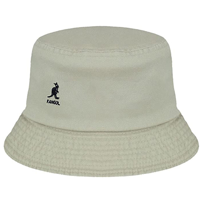 Kangol Unisex Khaki Washed Bucket Hat