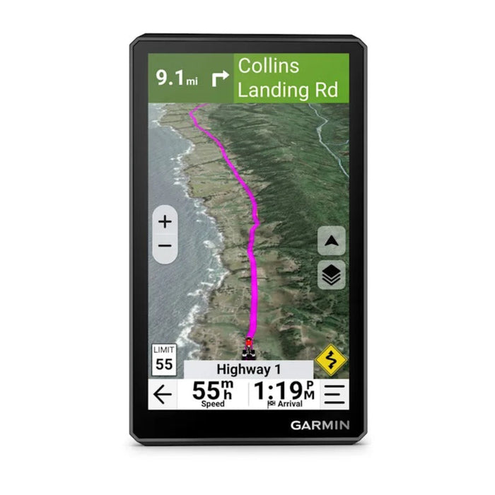 Garmin Unisex Black Lean Angles Custom Route Planning Adventurous Navigation Group Rides Garmin Performance Package Plan Option for Drag Racing Timer and Lap time Review 6-inch Rugged Motorcycle GPS - 010-03861-00