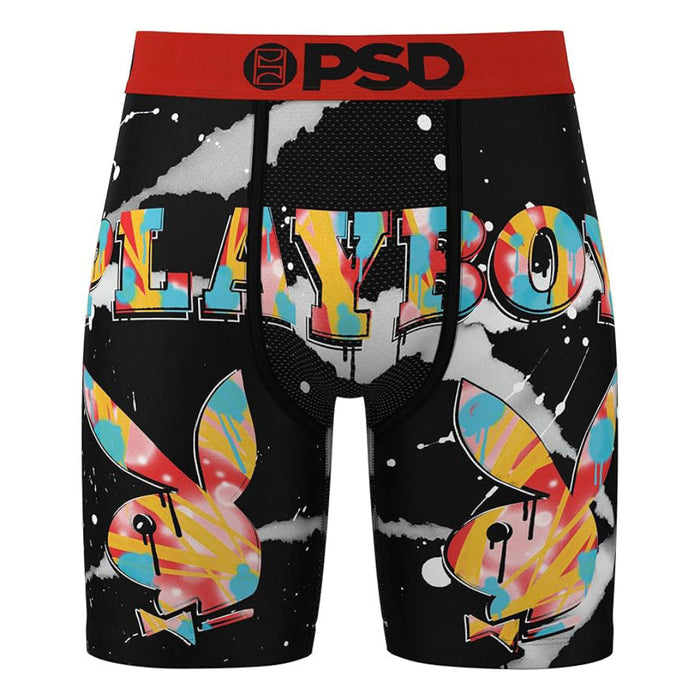 PSD Men's Multicolor Playboy Graff Fill Boxer Briefs Large Underwear - 324180002-MUL-L