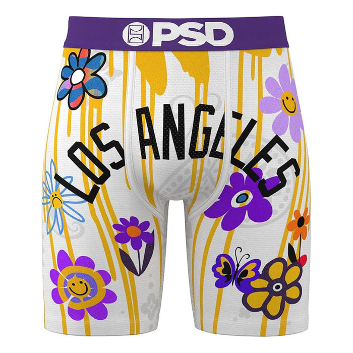 PSD Men's Multicolor La Daisies Boxer Briefs Large Underwear - 325180087-MUL-L