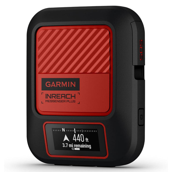 Garmin Unisex Black inReach® Messenger Plus SOS Satellite Communicator With Photo, Text & Voice Messaging Activity & Fitness Trackers - 010-02887-00