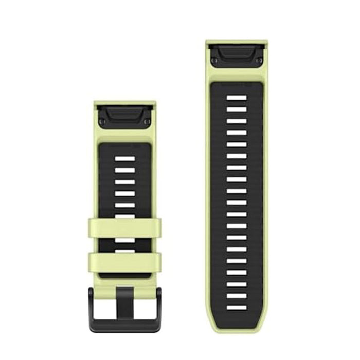 Garmin Unisex Yellow Citron Silicone 20 MM QuickFit 3-piece Dive Set Watch Band - 010-14411-00