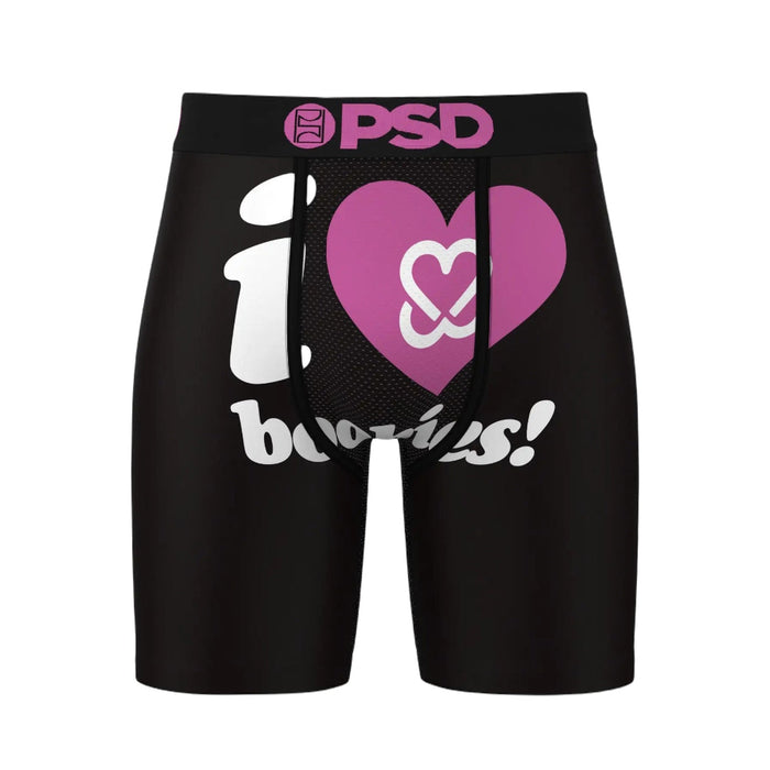 PSD Men's Multicolor I Heart Boobies Boxer Briefs Extra Large Underwear - 324180336-MUL-XL