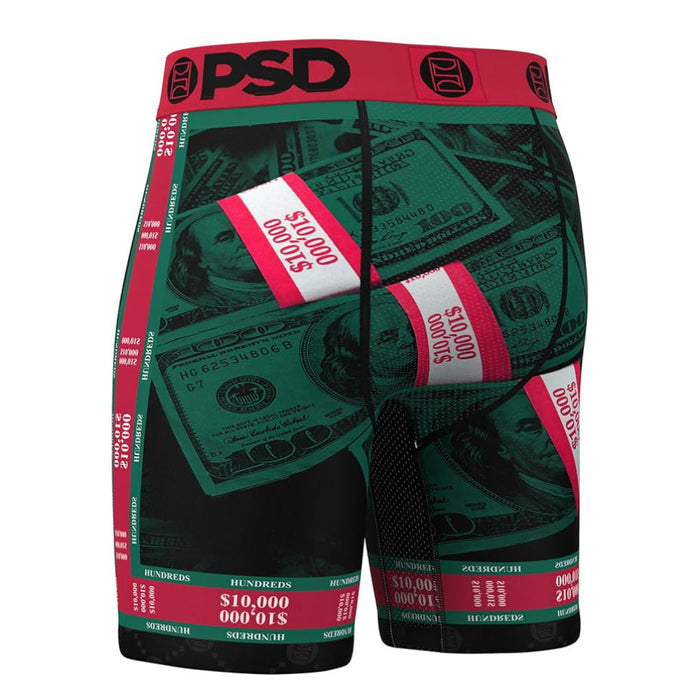 PSD Men's Multicolor Luxe Money Sport Boxer Briefs Medium Underwear - 324180040-MUL-M