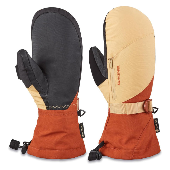 Dakine Women's Gingerbread Sequoia Gore-Tex Mitt Small Gloves - 10003174-GINGERBREAD/TAN-S