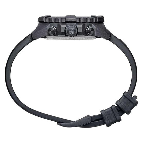 Luminox Unisex Black Dial Black Rubber Band Navy Seal Chronograph Swiss Quartz Watch - XS.3581.SIS