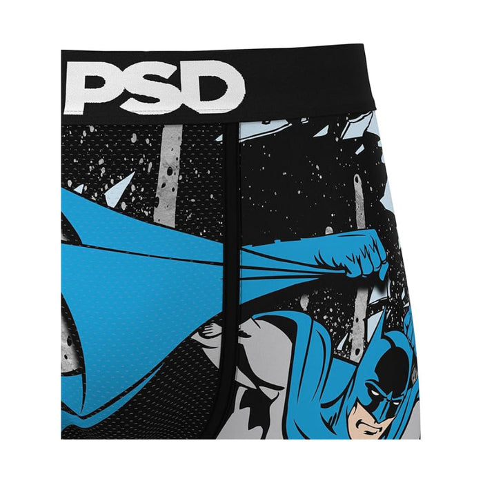 PSD Men's Multicolor Batman Shatter Boxer Briefs Large Underwear - 324180119-MUL-L