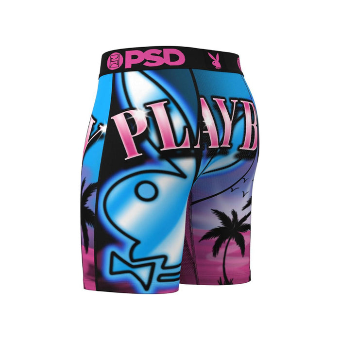 PSD Men's Multicolor Playboy Venice Boxer Briefs XX-Large Underwear - 125180010-MUL-XXL