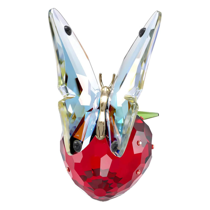 Swarovski Kid Idyllia Butterfly And Strawberry Figurine - 5666846