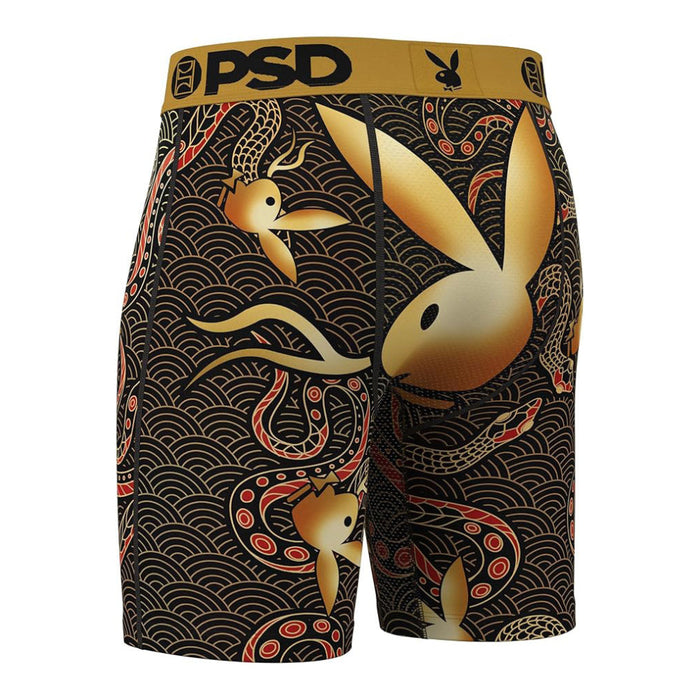 PSD Men's Multicolor Playboy Snake Boxer Briefs Extra Large Underwear - 425180012-MUL-XL