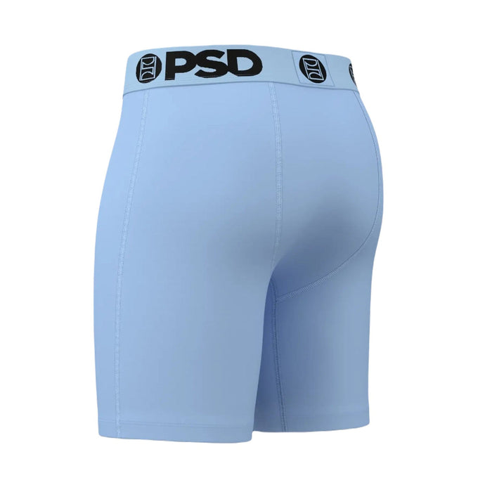 PSD Men's Light Blue Solid Cotton Boxer Briefs Extra Large Underwear - 125180002-LTB-XL