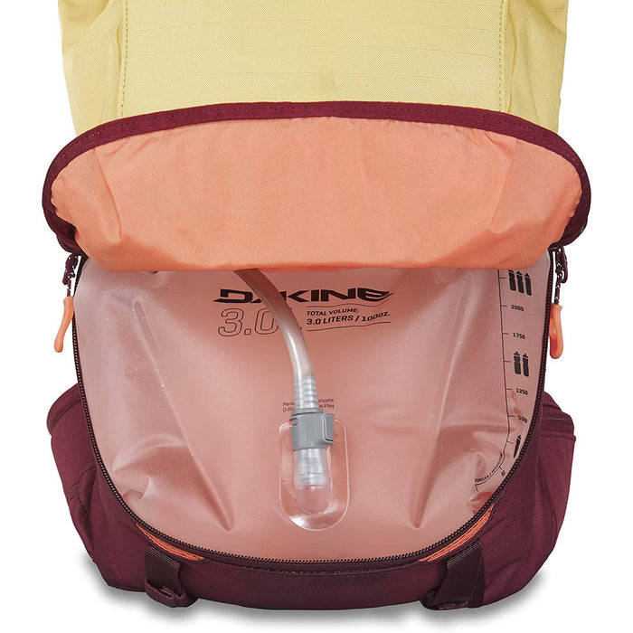 Dakine Drafter Women's Bike Hydration Backpack, Ochre/Port, 14L - 10003404-OSRSTP/PRT